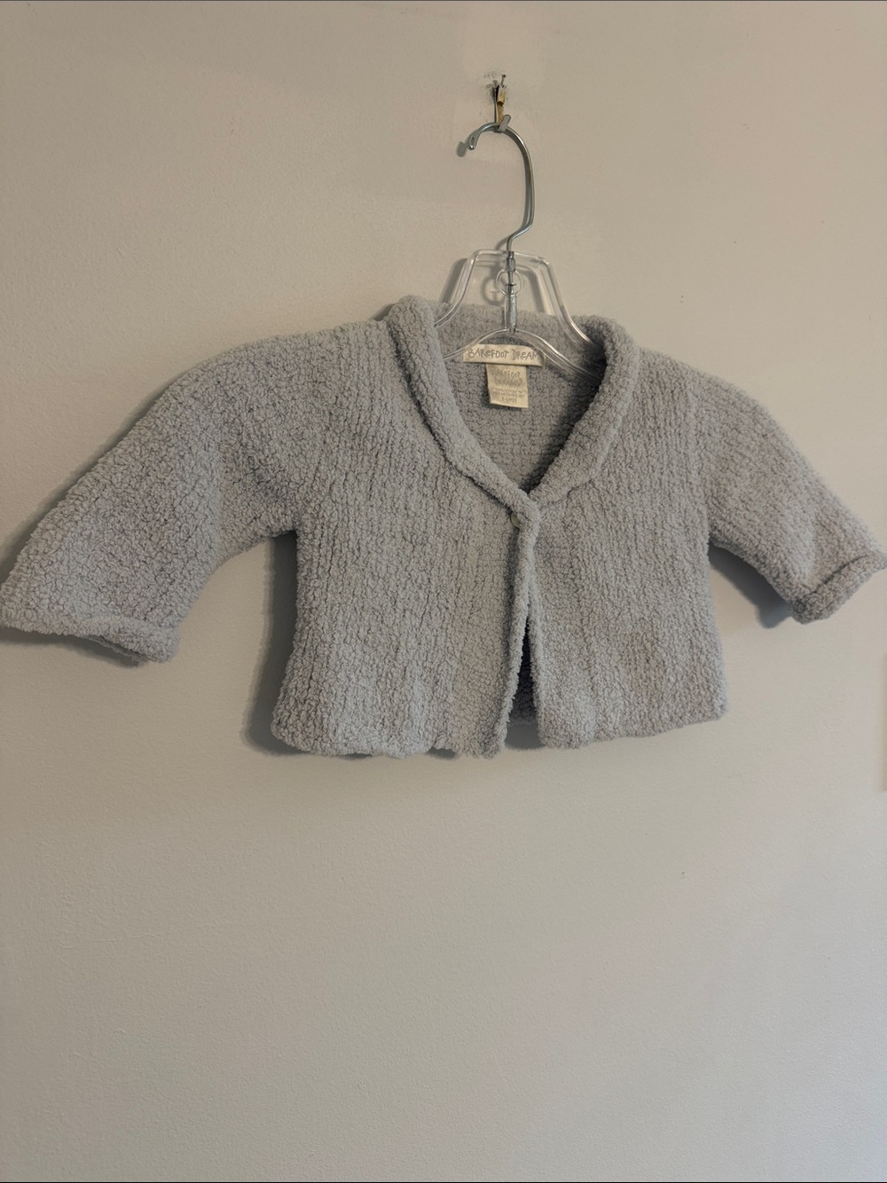 Barefoot Dreams Light Blue Cozy Cardigan Sweater-
0-6Month